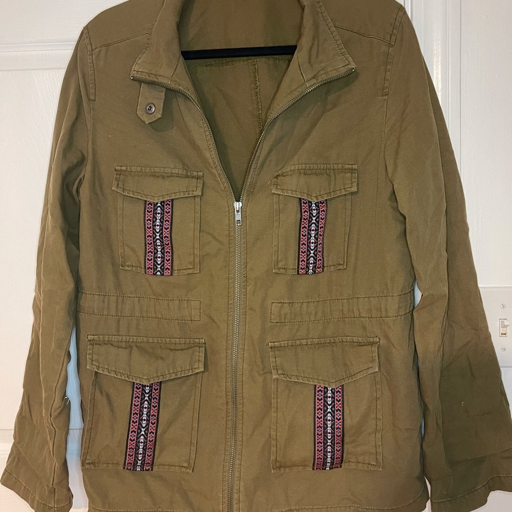 Rubbish green jacket